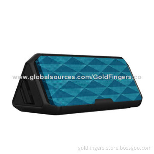 Three-dimensions portable speaker, strong bass performance/3W x 2 output/stereo sound/NFC, mic